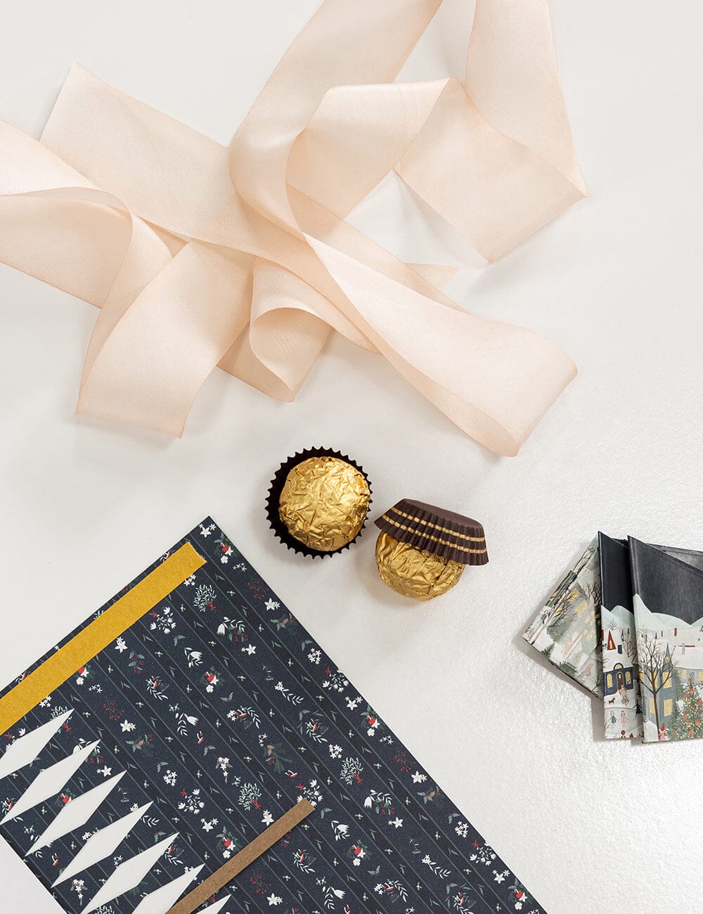 Blush Silk Ribbon - 3 metres