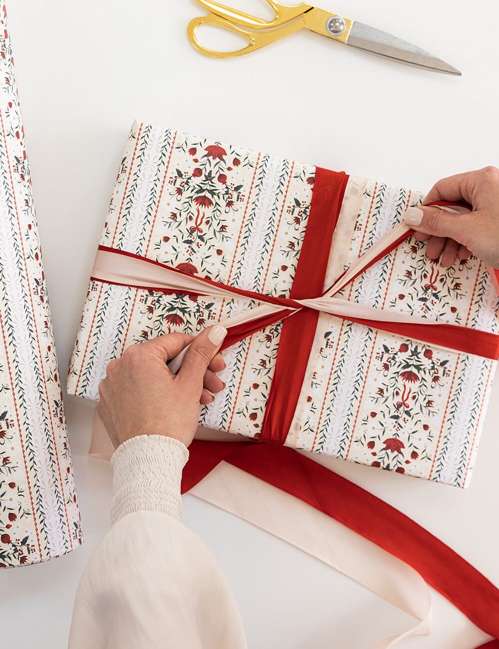 Blush Silk Ribbon - 3 metres