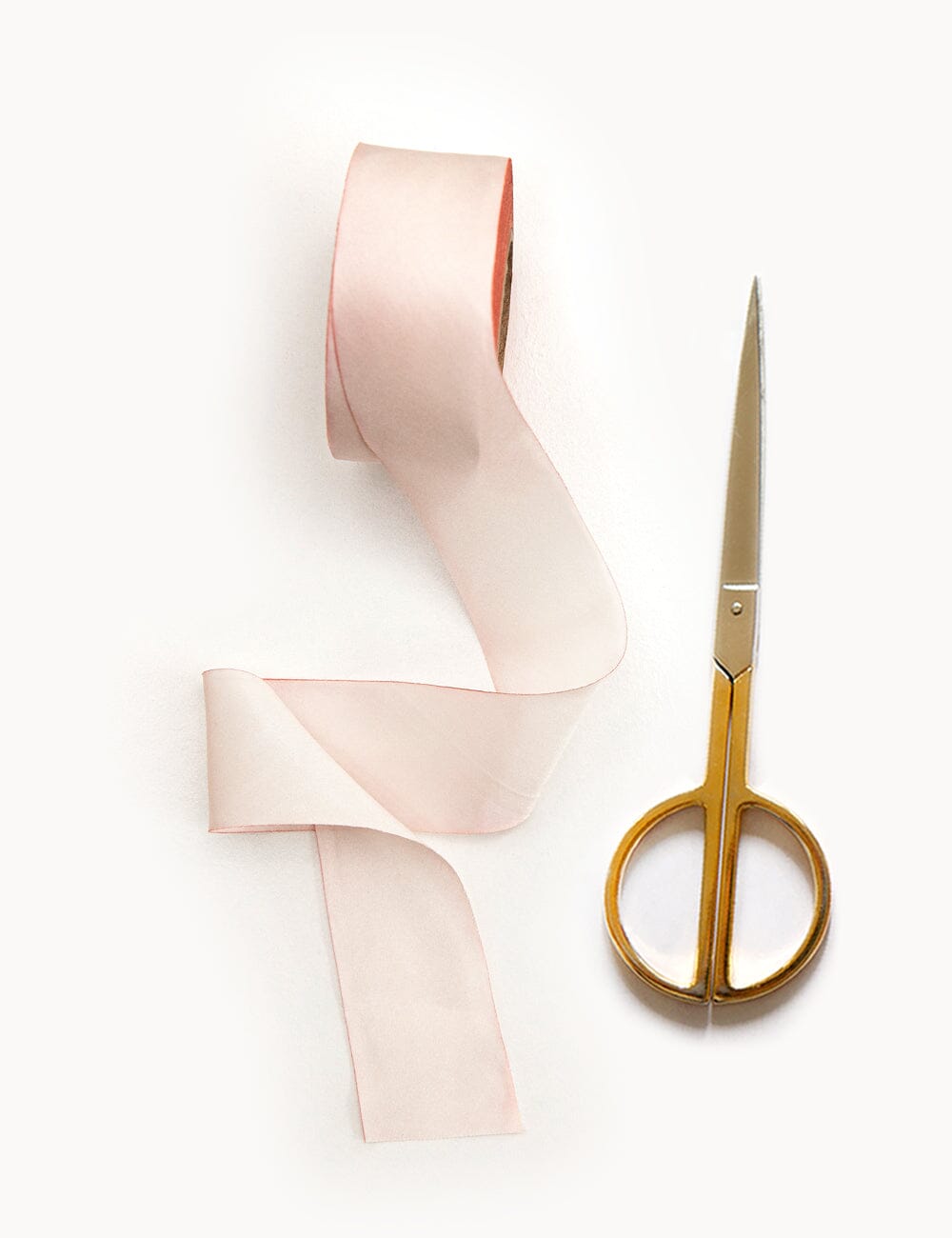 Blush Silk Ribbon - 3 metres