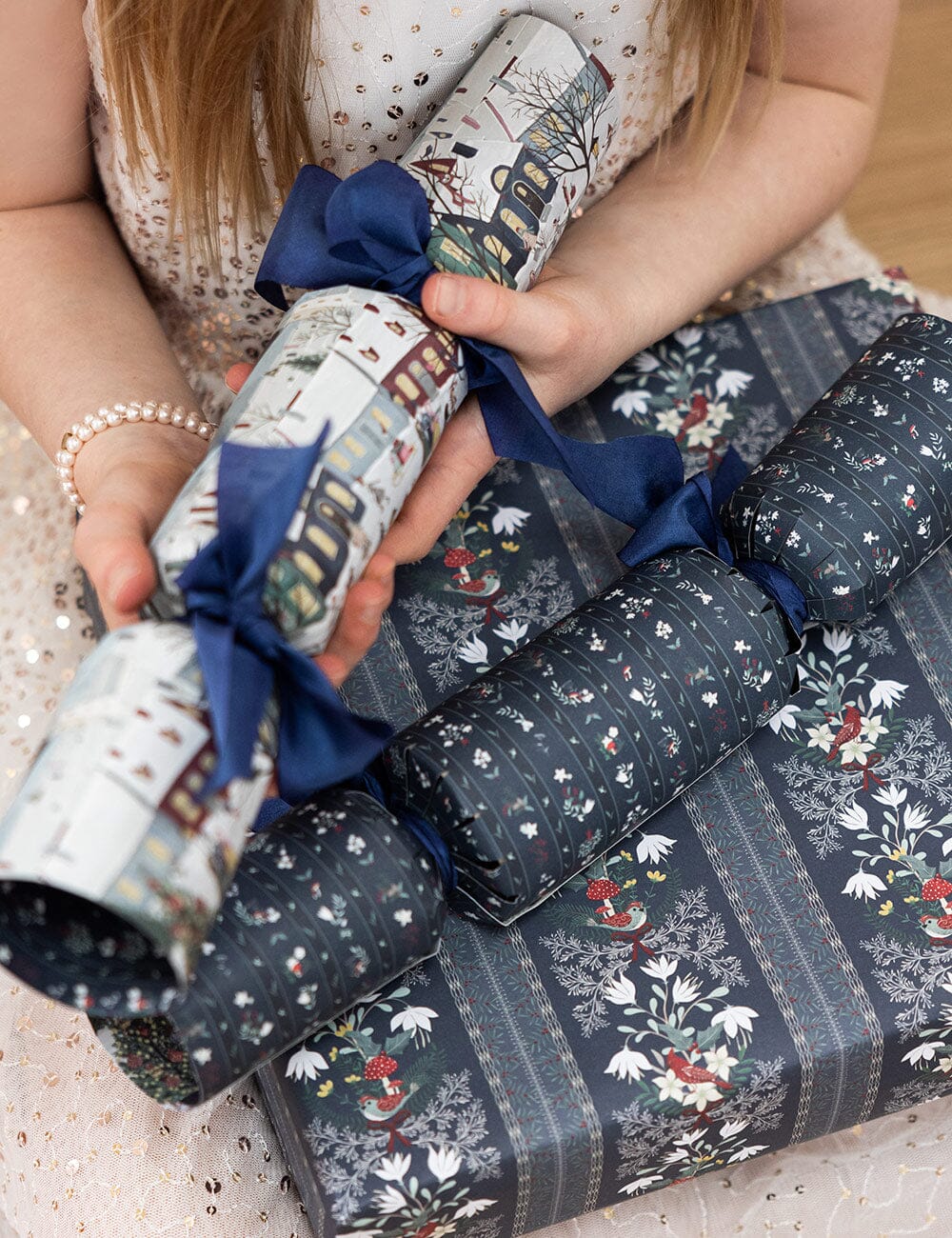 Royal Blue Silk Ribbon - 3 metres