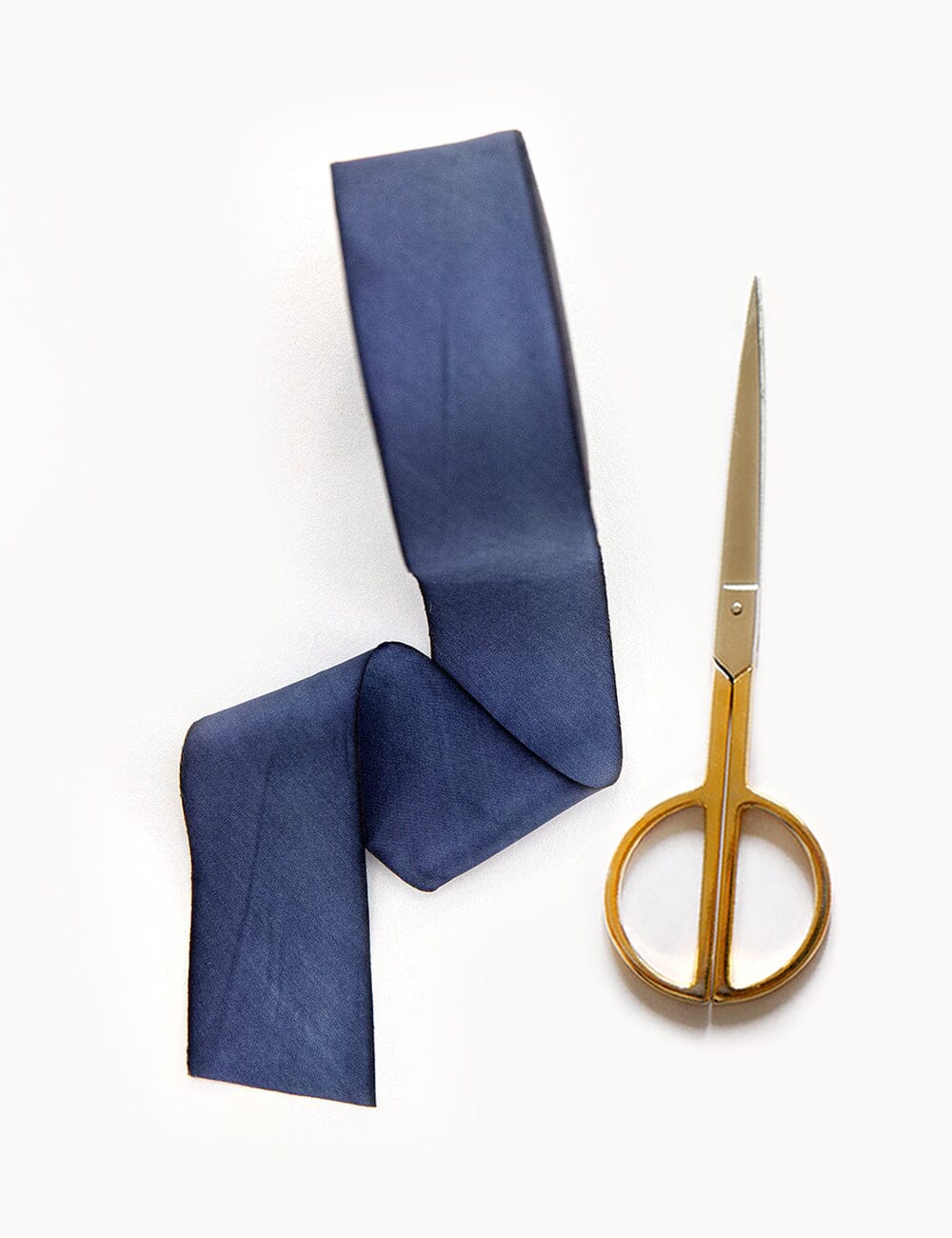 Royal Blue Silk Ribbon - 3 metres