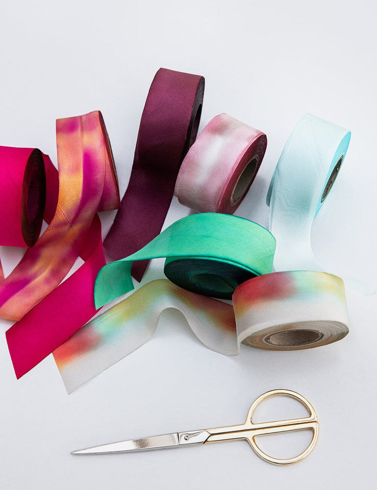 Unicorn Blend Silk Ribbon - 3 metres Silk Ribbon Bespoke Letterpress 