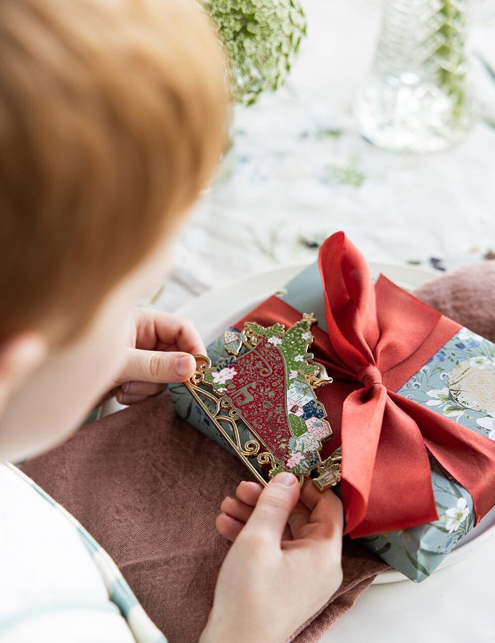 Red Silk Ribbon - 3 metres