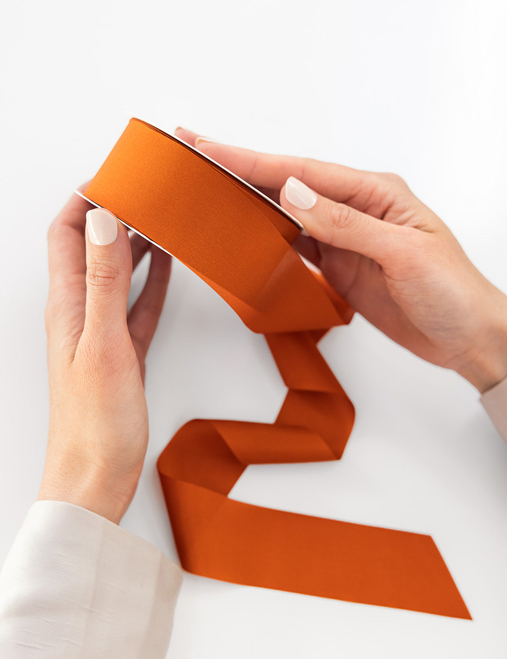Copper Silk Ribbon