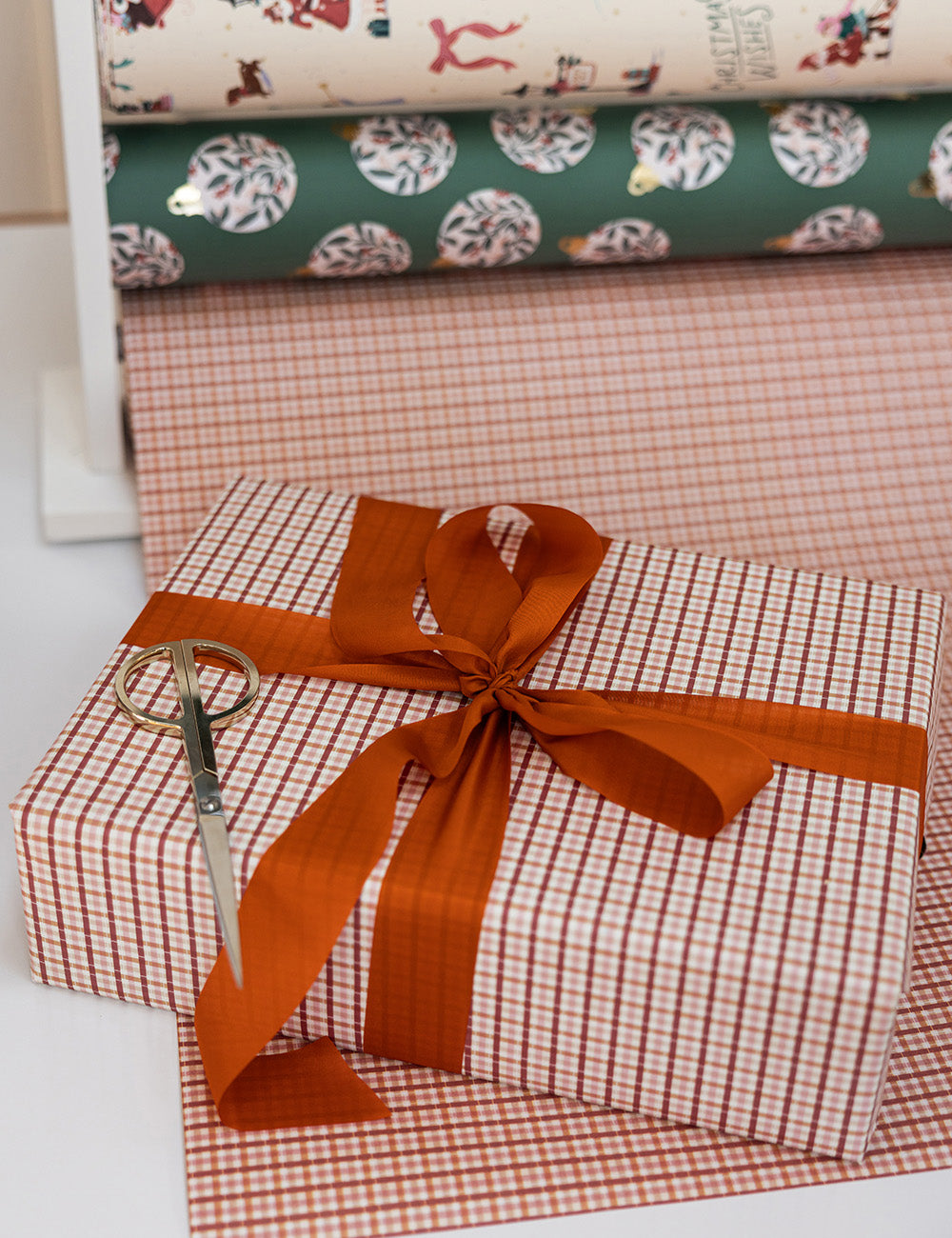 Copper Silk Ribbon