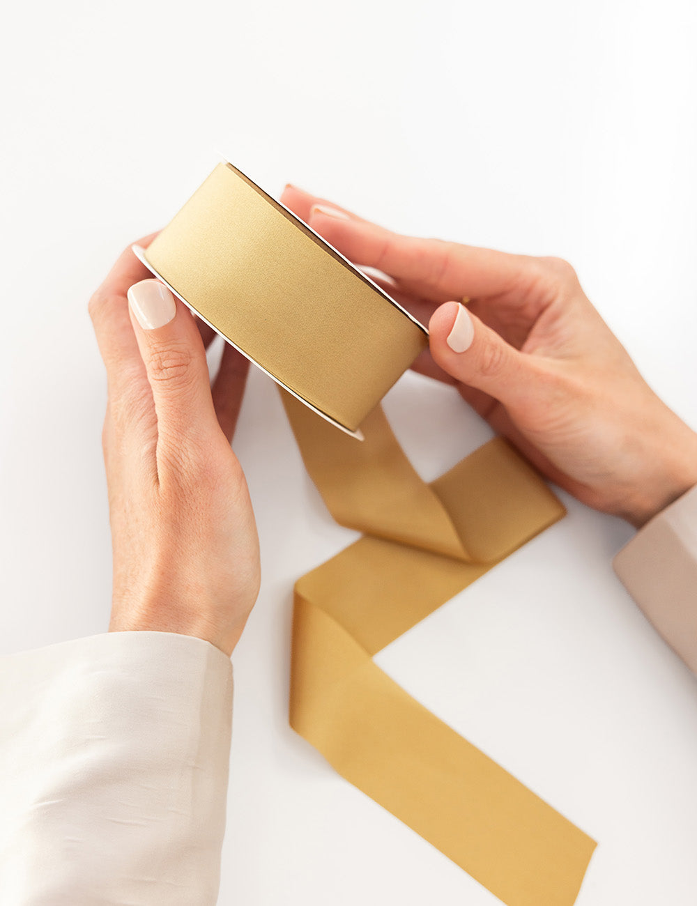 Gold Silk Ribbon