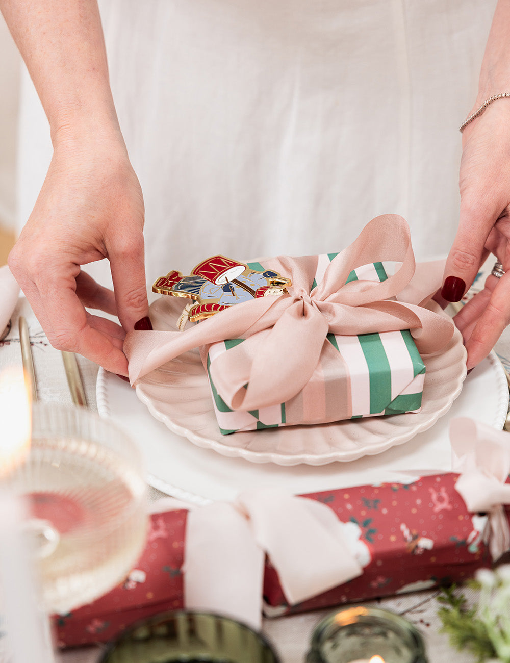 Blush Silk Ribbon