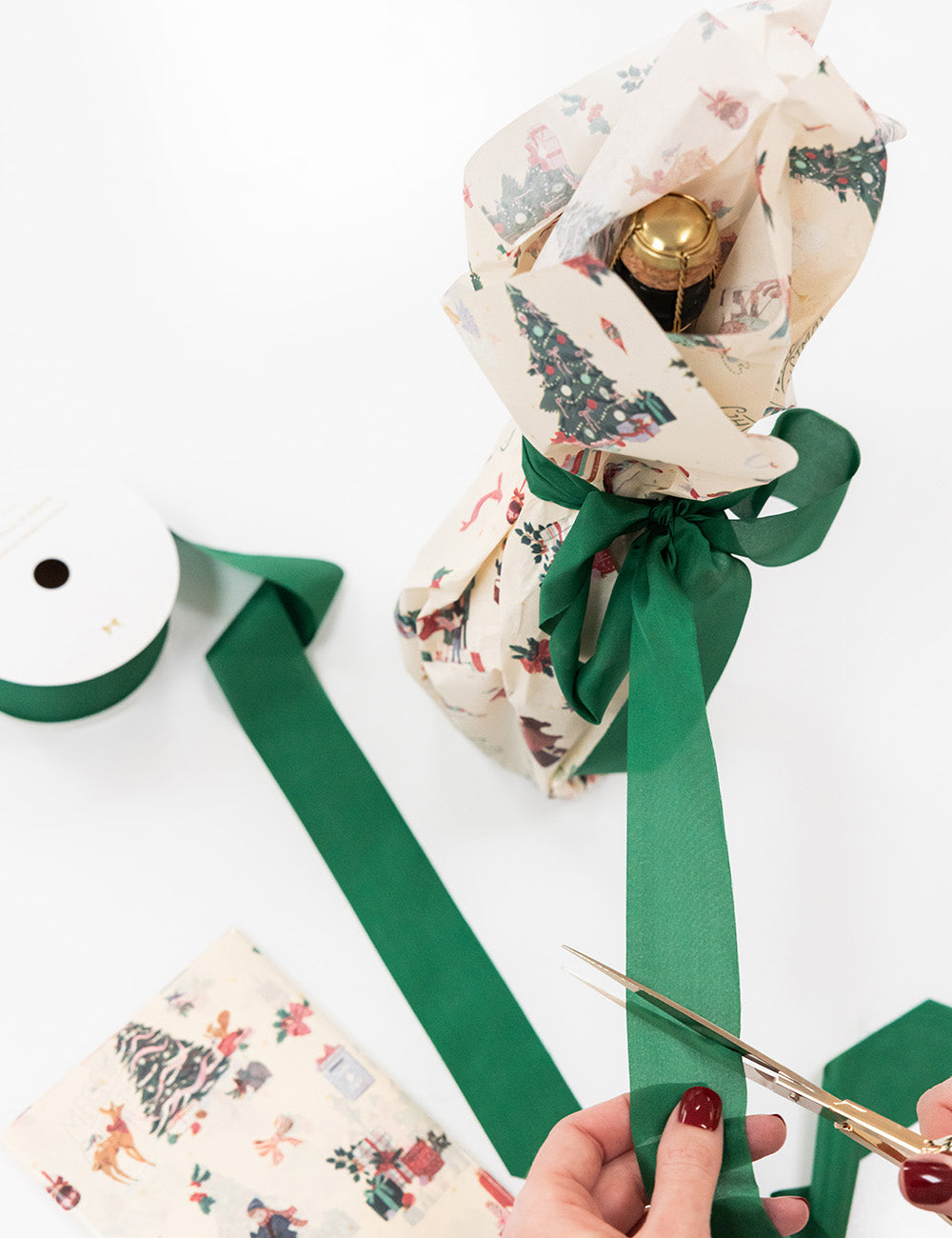 Fern Silk Ribbon