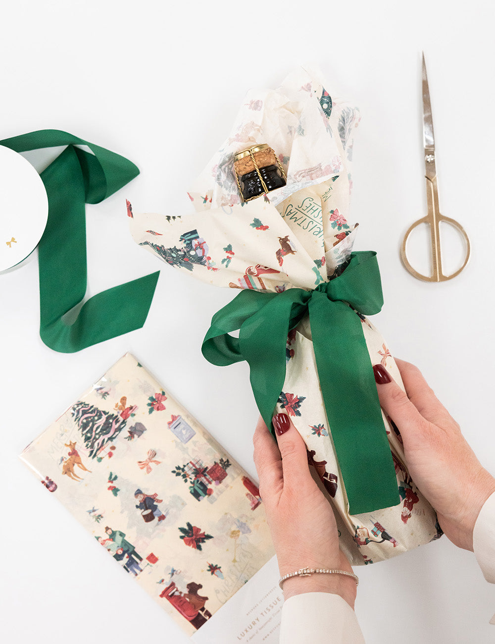 Fern Silk Ribbon