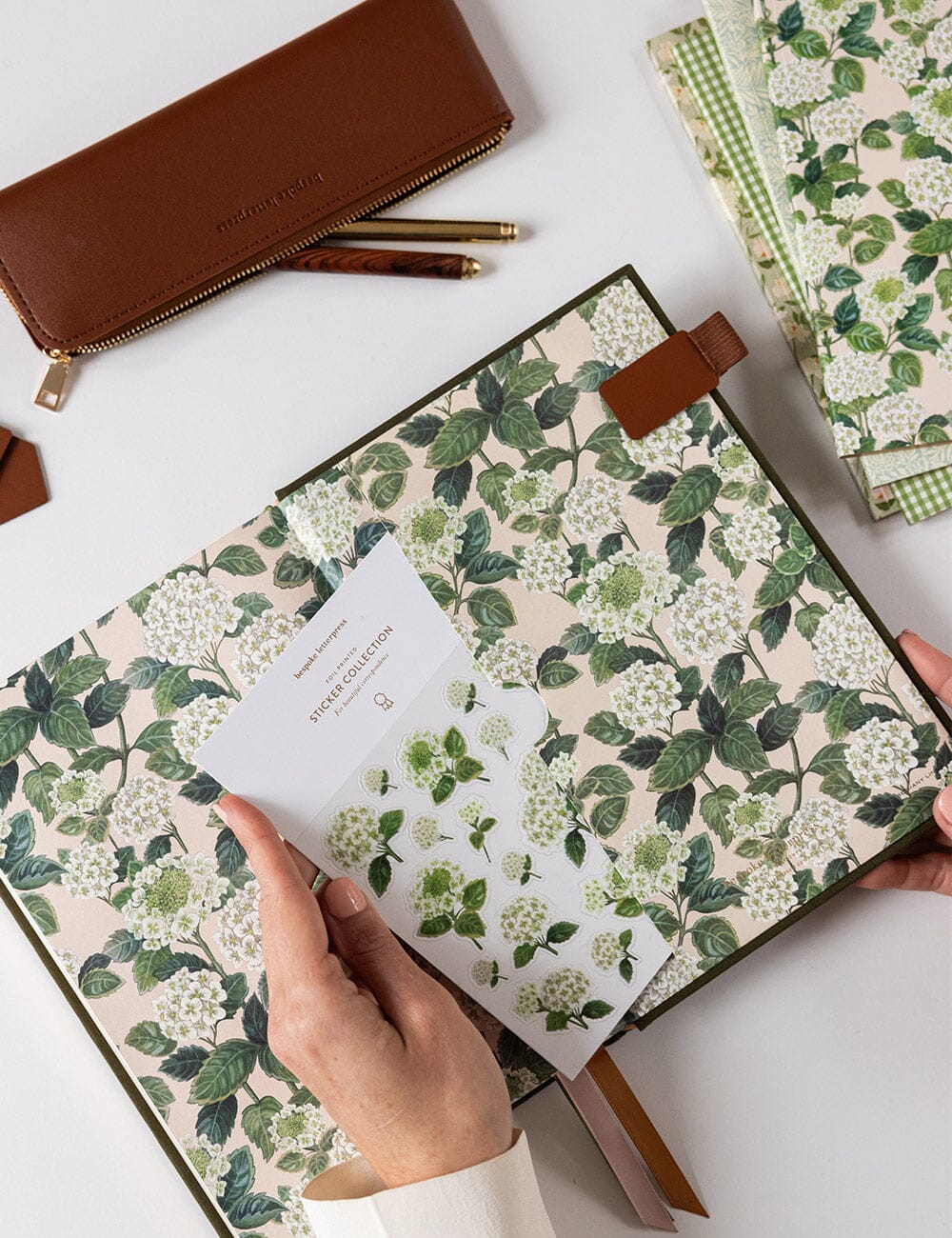 Hydrangea Sticker Sheet