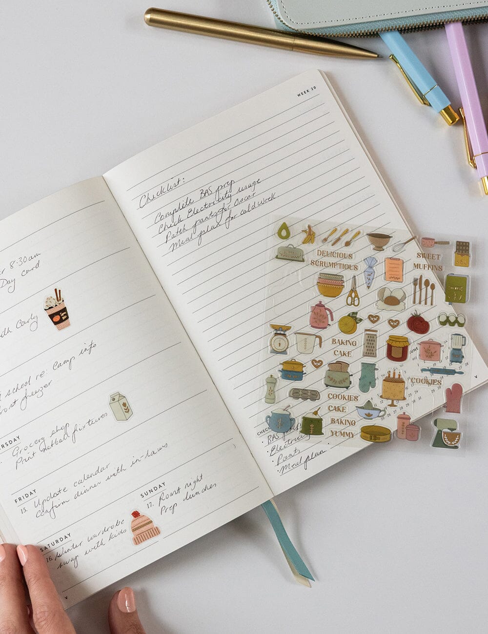 Baking Sticker Sheet