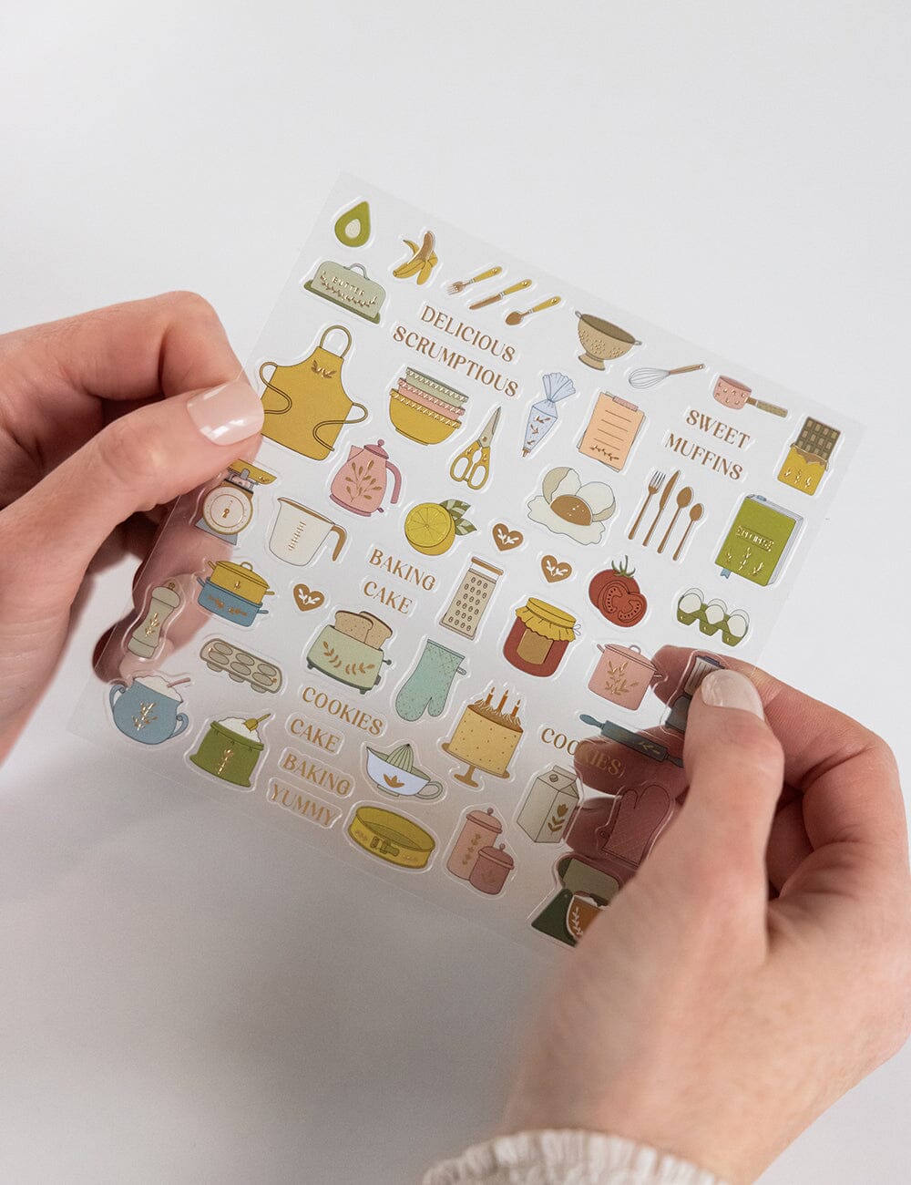 Baking Sticker Sheet