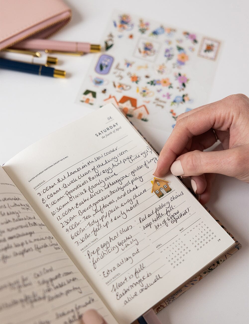 Blushing Spring Sticker Sheet