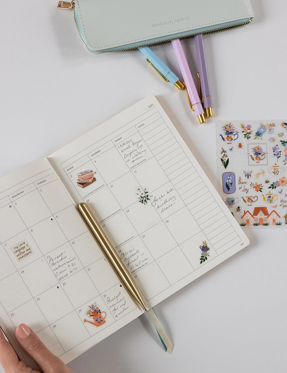 Blushing Spring Sticker Sheet