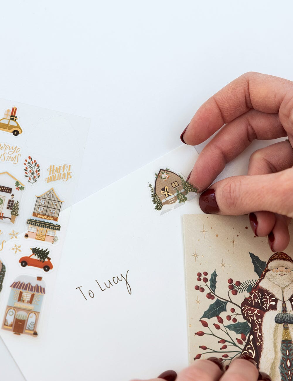 Christmas Houses Sticker Collections