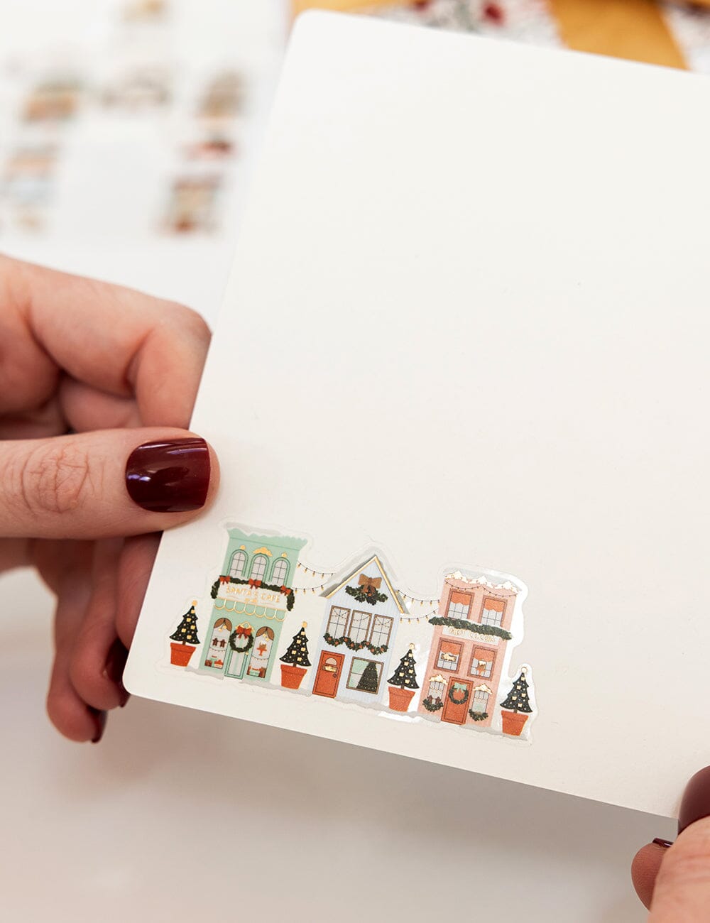 Christmas Houses Sticker Collections