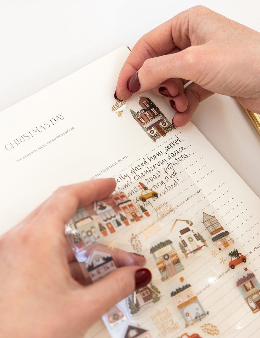 Christmas Houses Sticker Collections