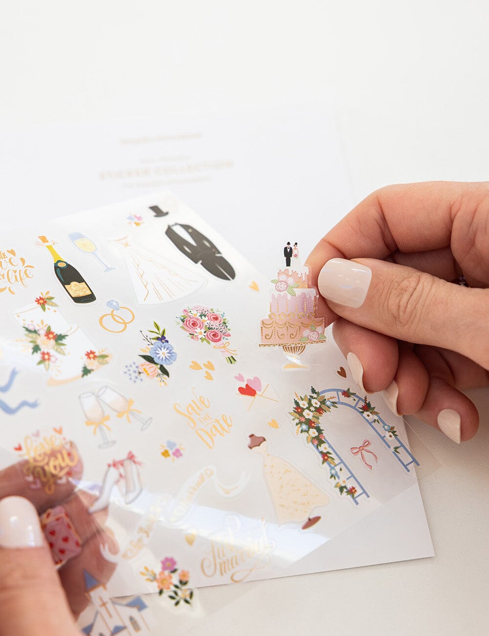 Wedding Sticker Sheet