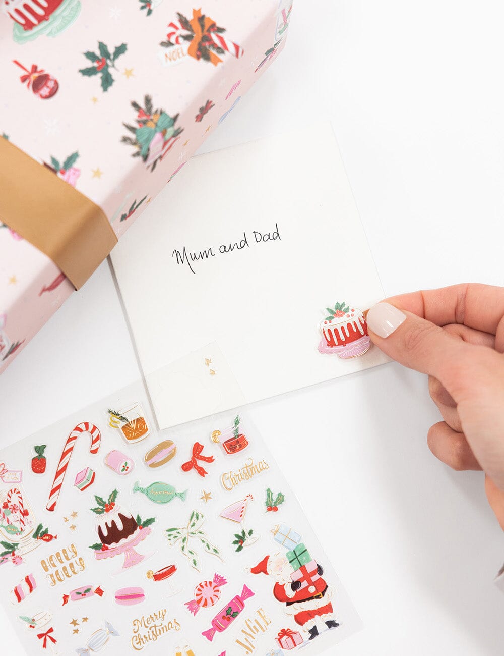 Christmas Sweets Sticker Sheet
