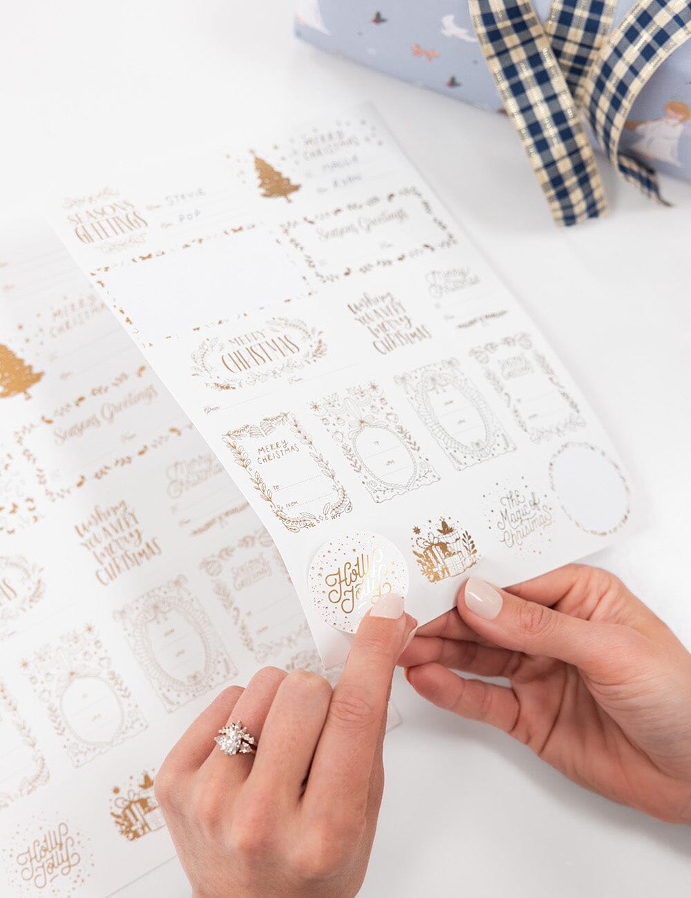Classic Christmas Stickers Pack - 45 stickers