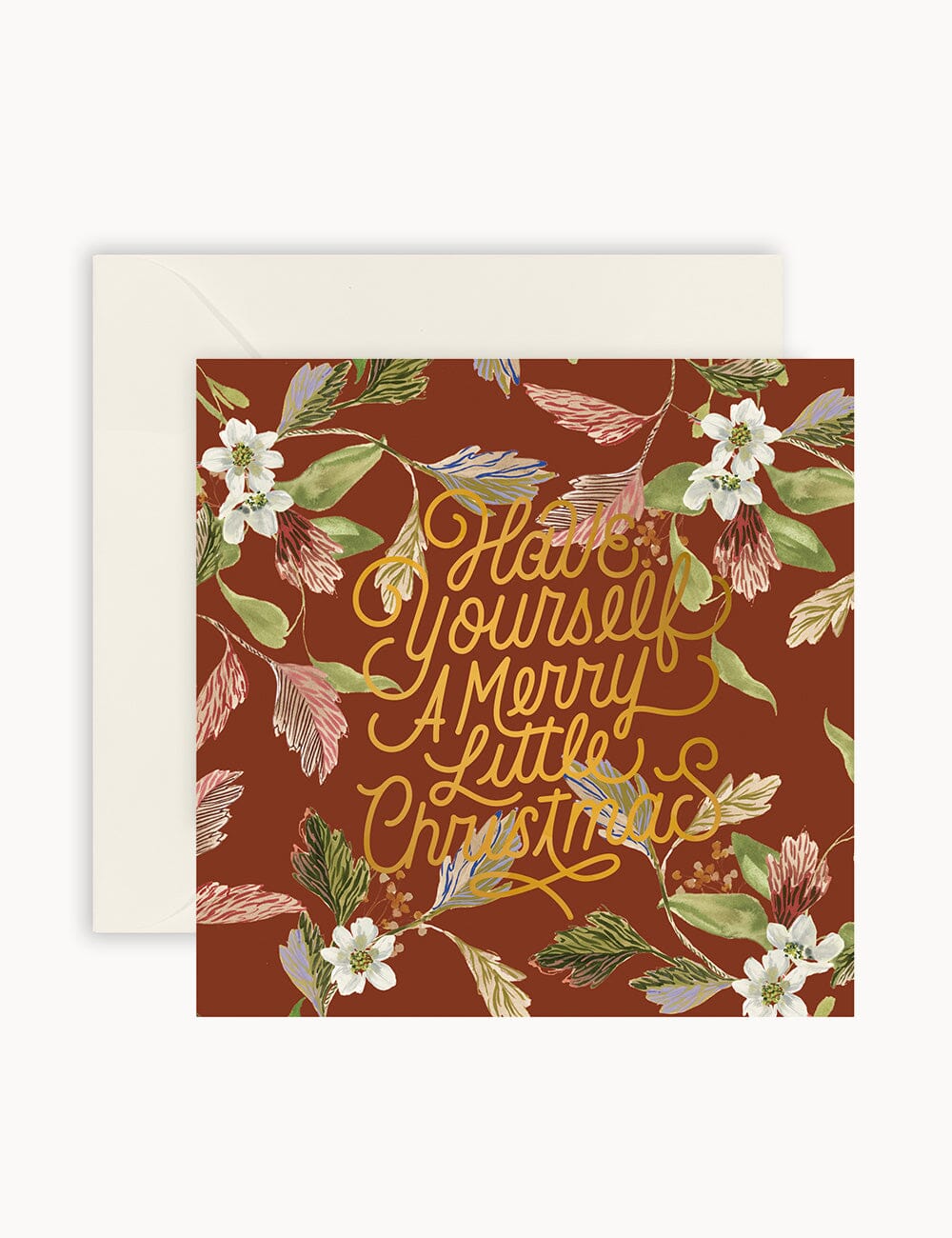 Have yourself a Merry Little Christmas Red Small Christmas Card