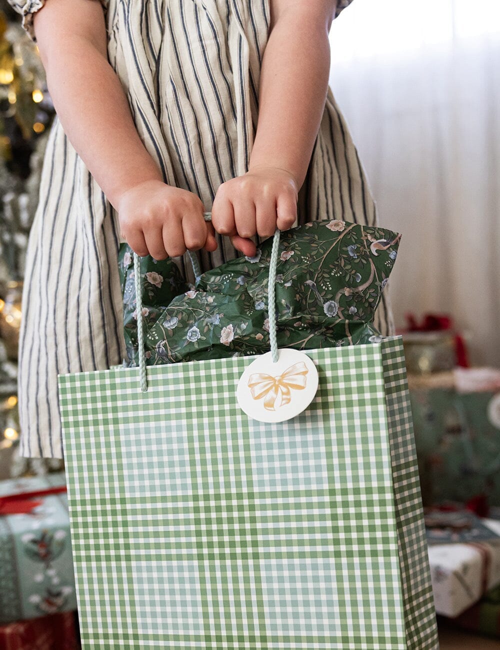 4pk Tissue Paper - Camellia Tree