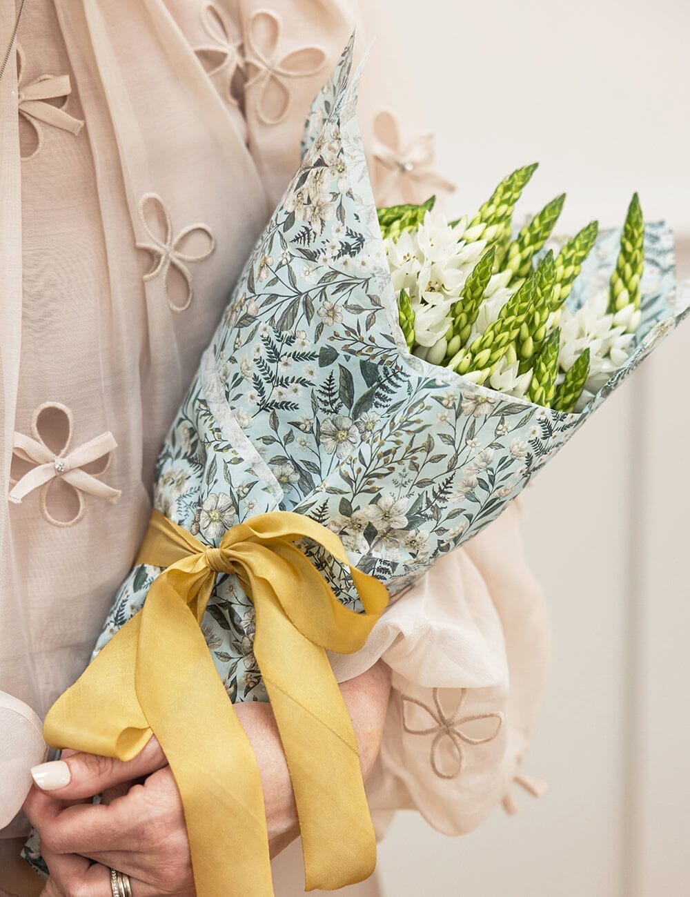 30pk Tissue Paper - Ivory Garden