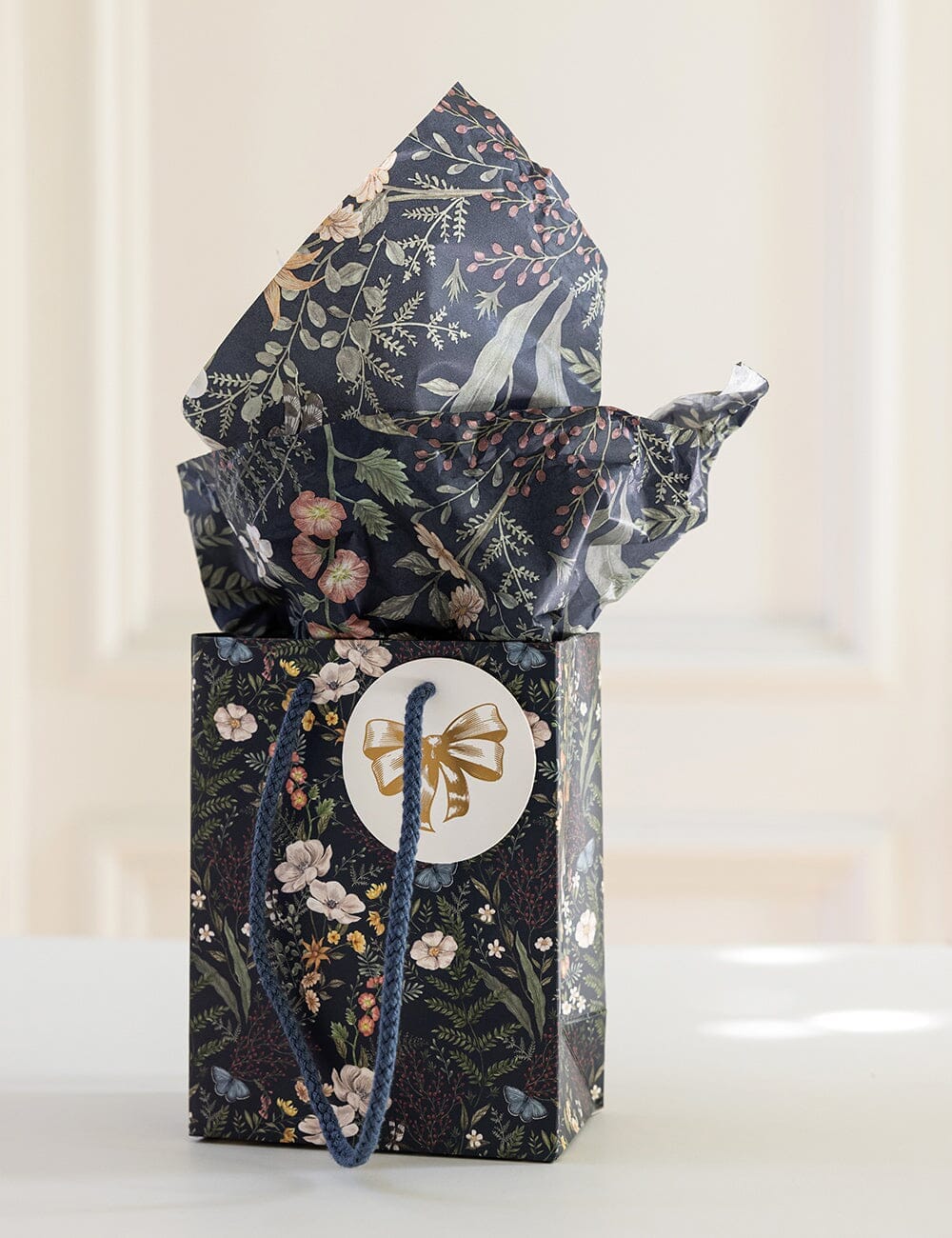 4pk Tissue Paper - Dusk In Bloom