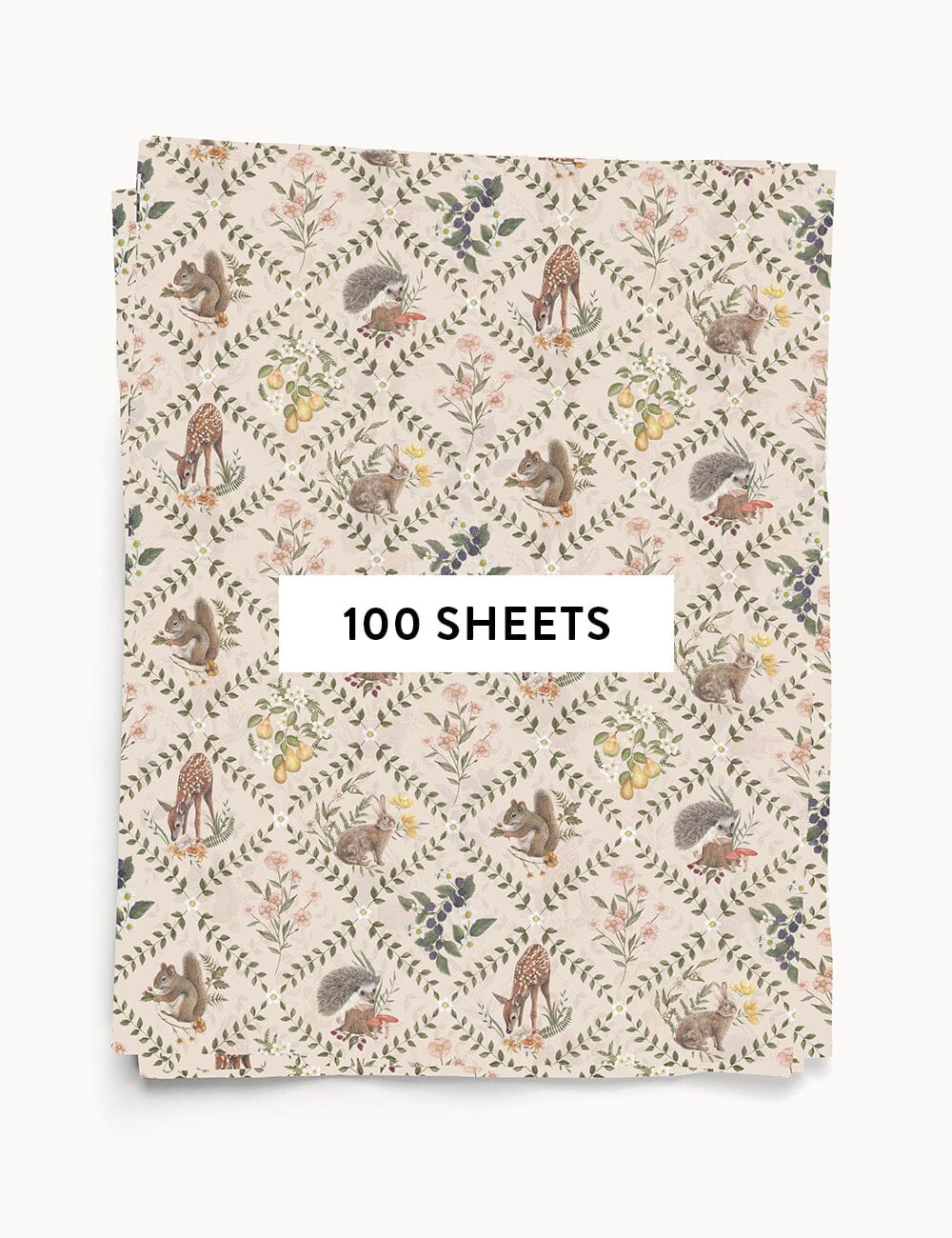 100pk Tissue Paper -  Wildflower Trellis