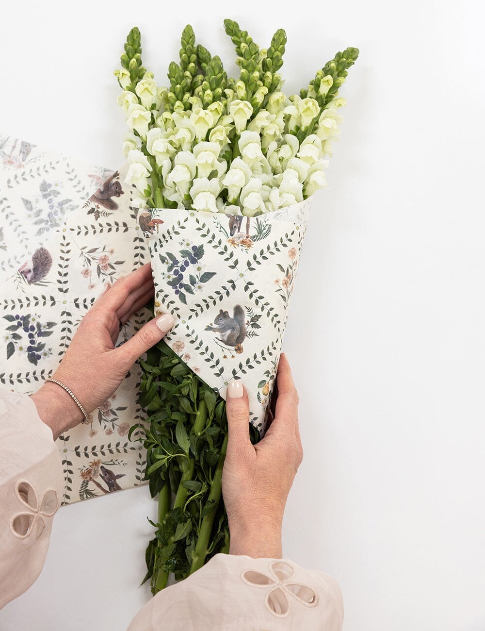 30pk Tissue Paper - Wildflower Trellis