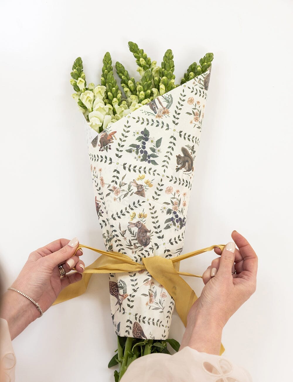 30pk Tissue Paper - Wildflower Trellis