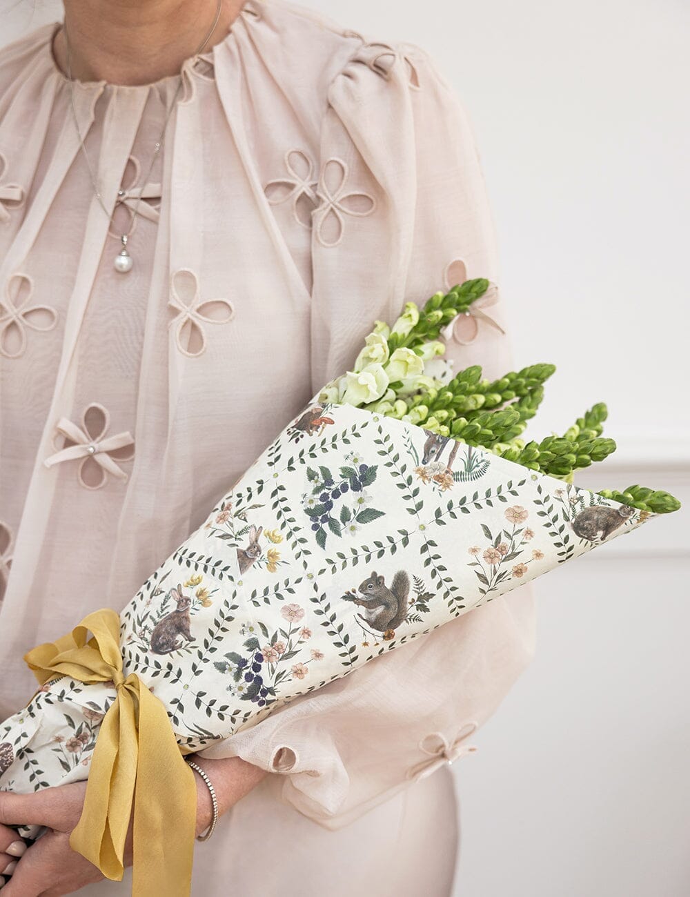 30pk Tissue Paper - Wildflower Trellis