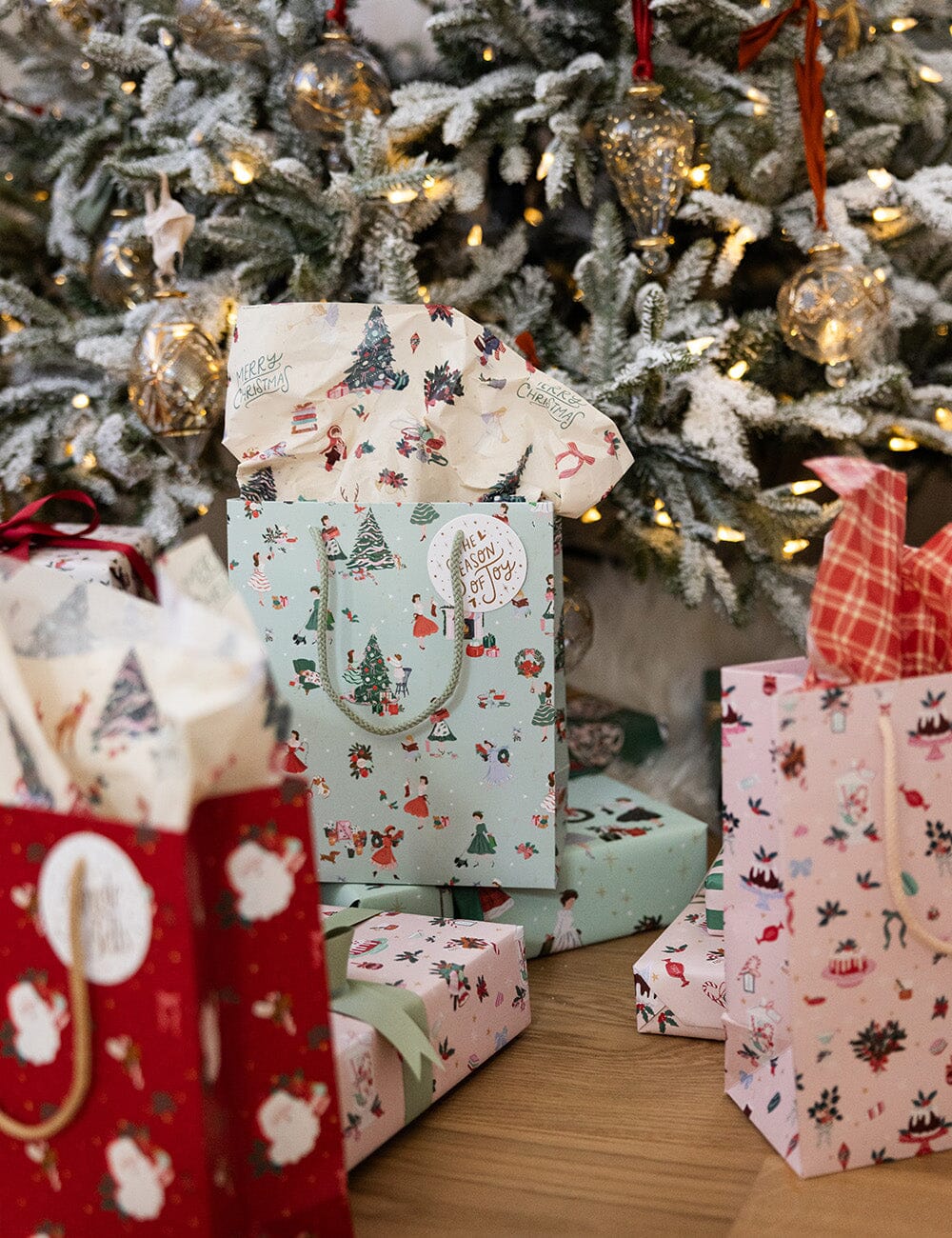 4pk Tissue Paper - Season of Joy