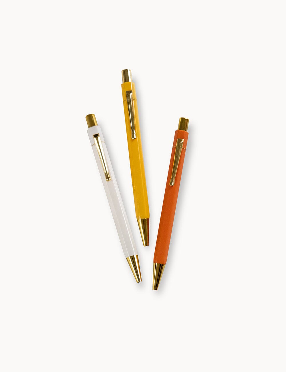 Citrus Trio of Pens (Boxed) Pens Bespoke Letterpress 