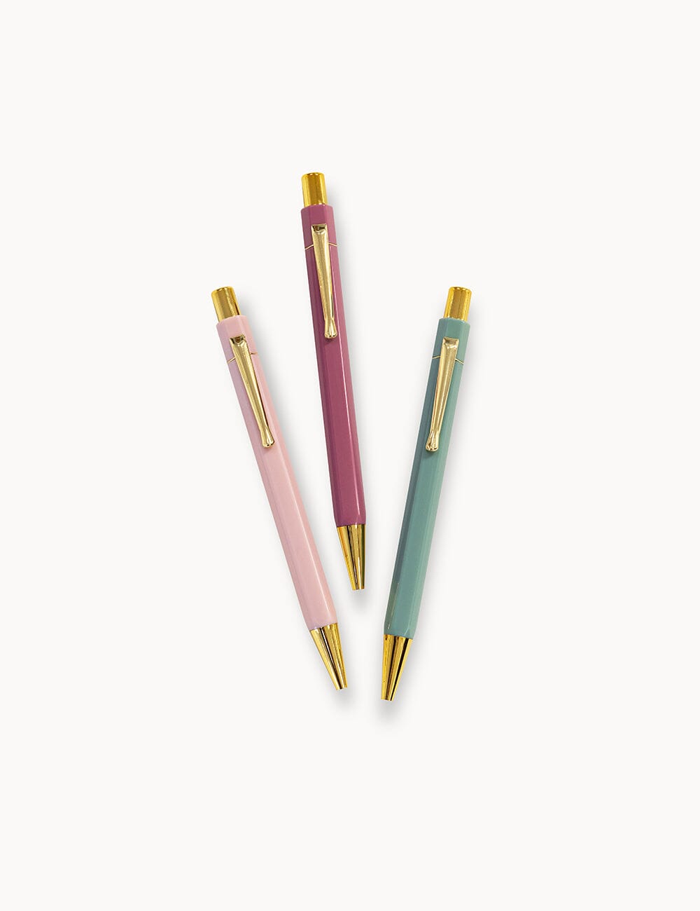 Blooms Trio of Pens (Boxed) Pens Bespoke Letterpress 