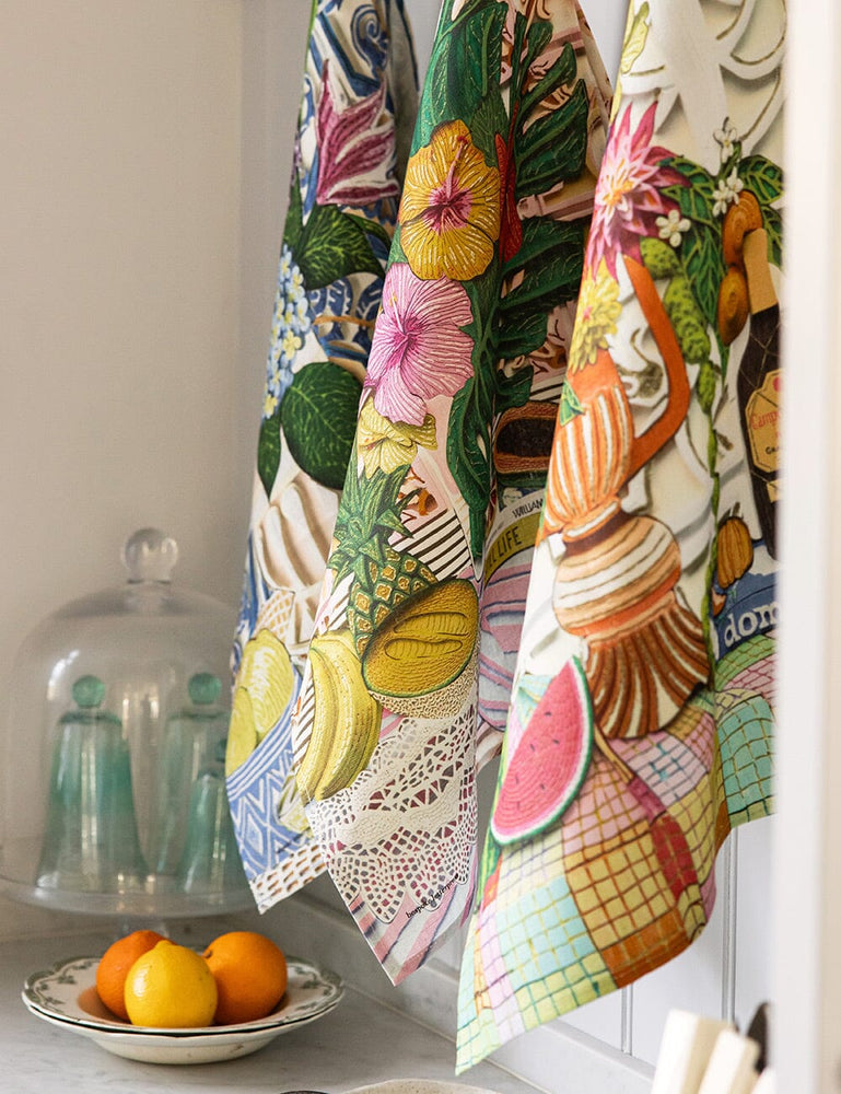 Bundle - Misha Harrison 100% Linen Tea Towels Tea Towel Bespoke Letterpress 