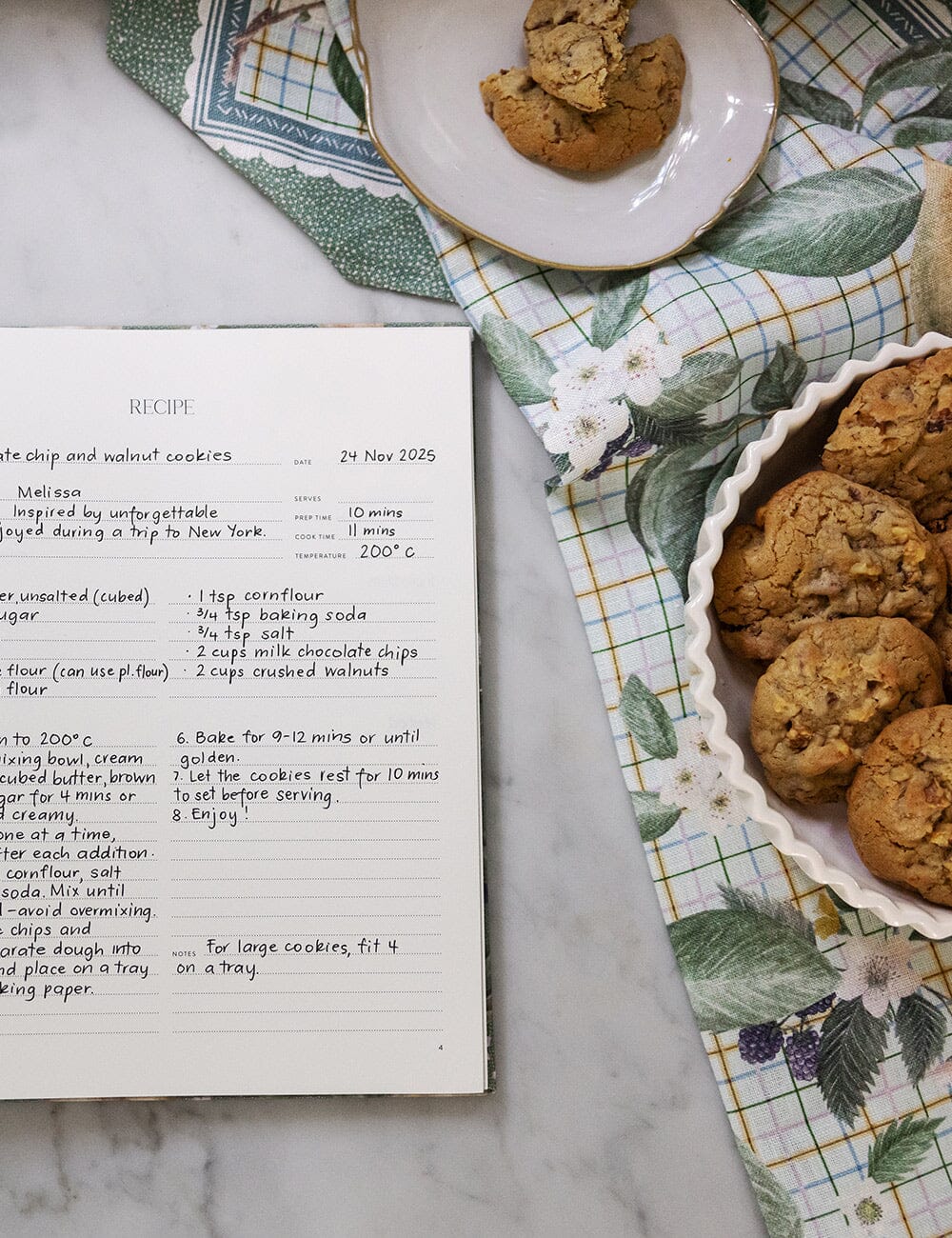 Pears 100% Linen Tea Towel Tea Towel Bespoke Letterpress 