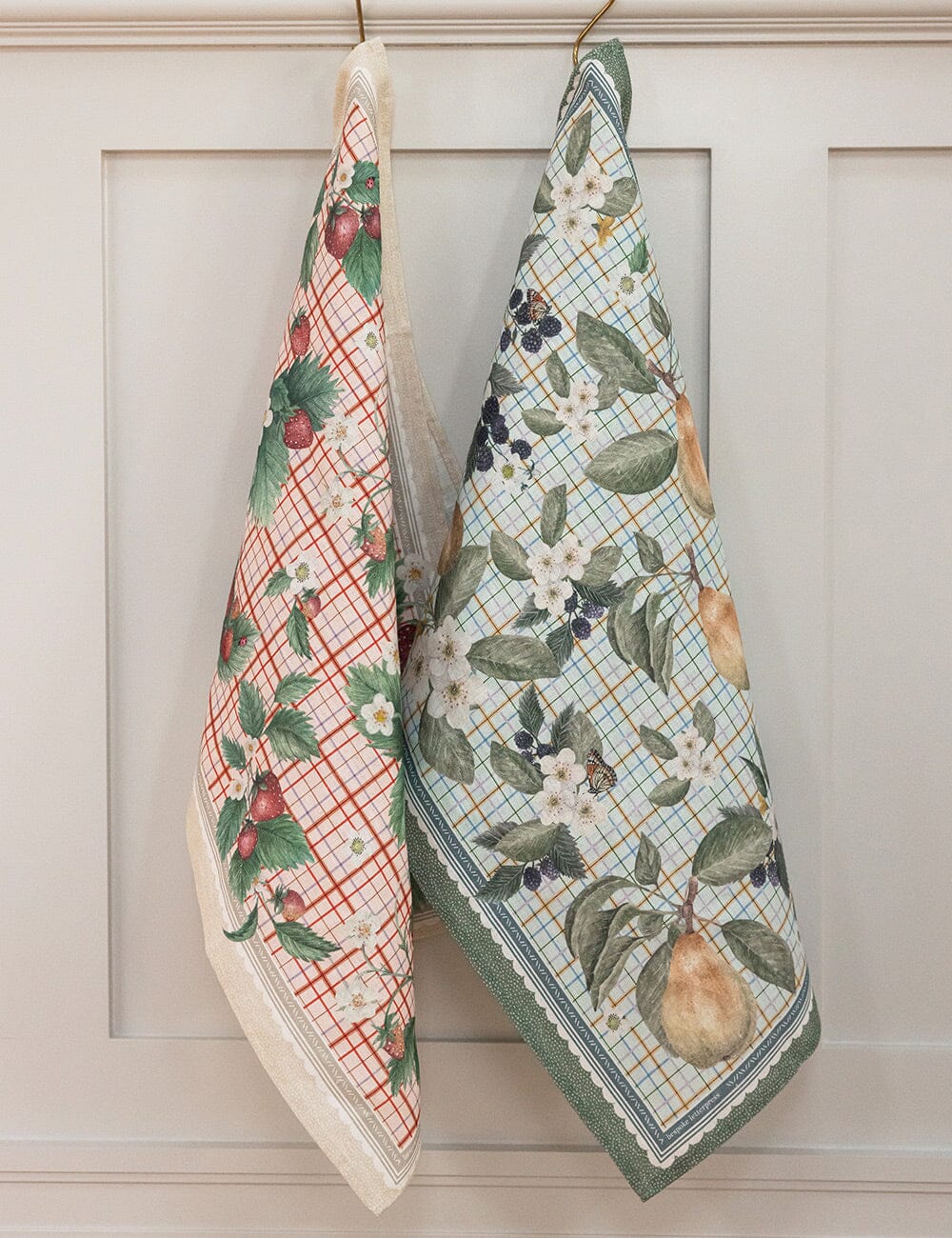 Pears 100% Linen Tea Towel