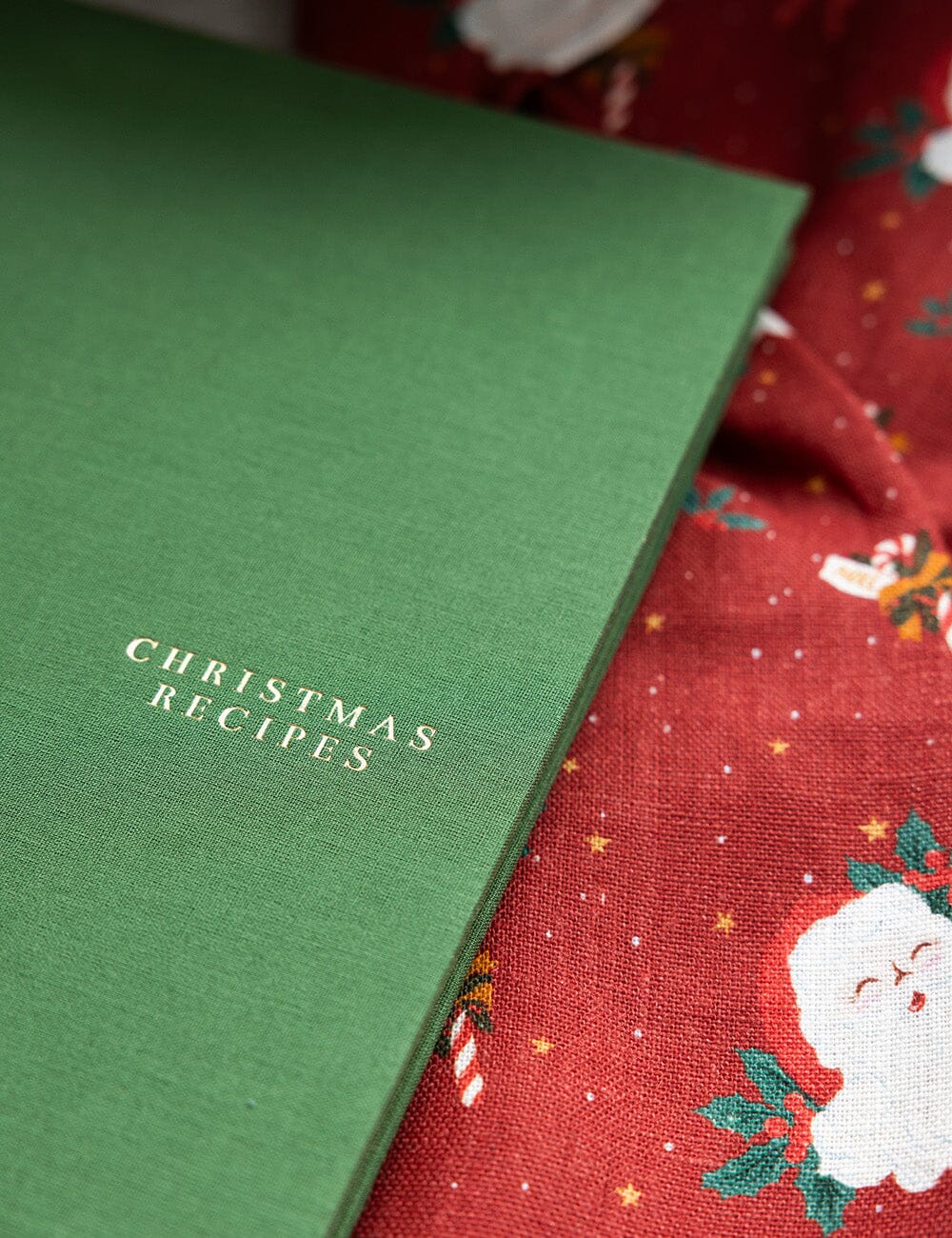 Jingle Bells 100% Linen Tea Towel