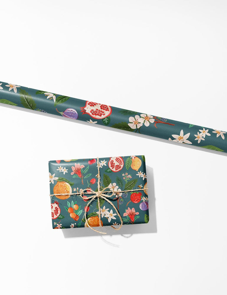 Gift Wrap Roll - Tutti Fruity Gift Wrapping Bespoke Letterpress 