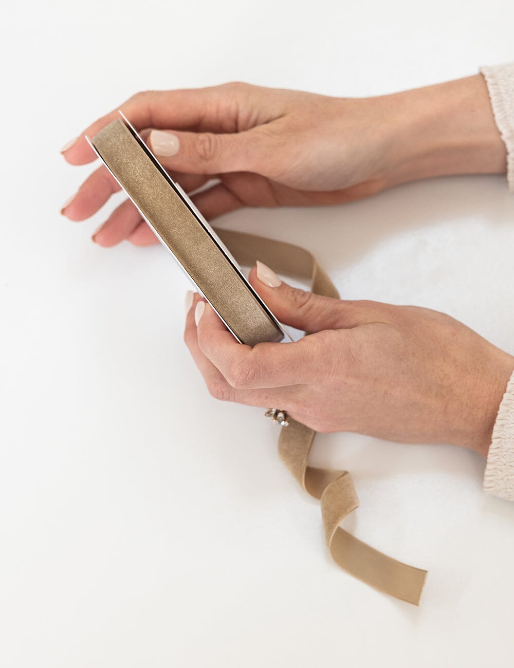 Soft Gold Velvet Ribbon 16mm 10 Meters