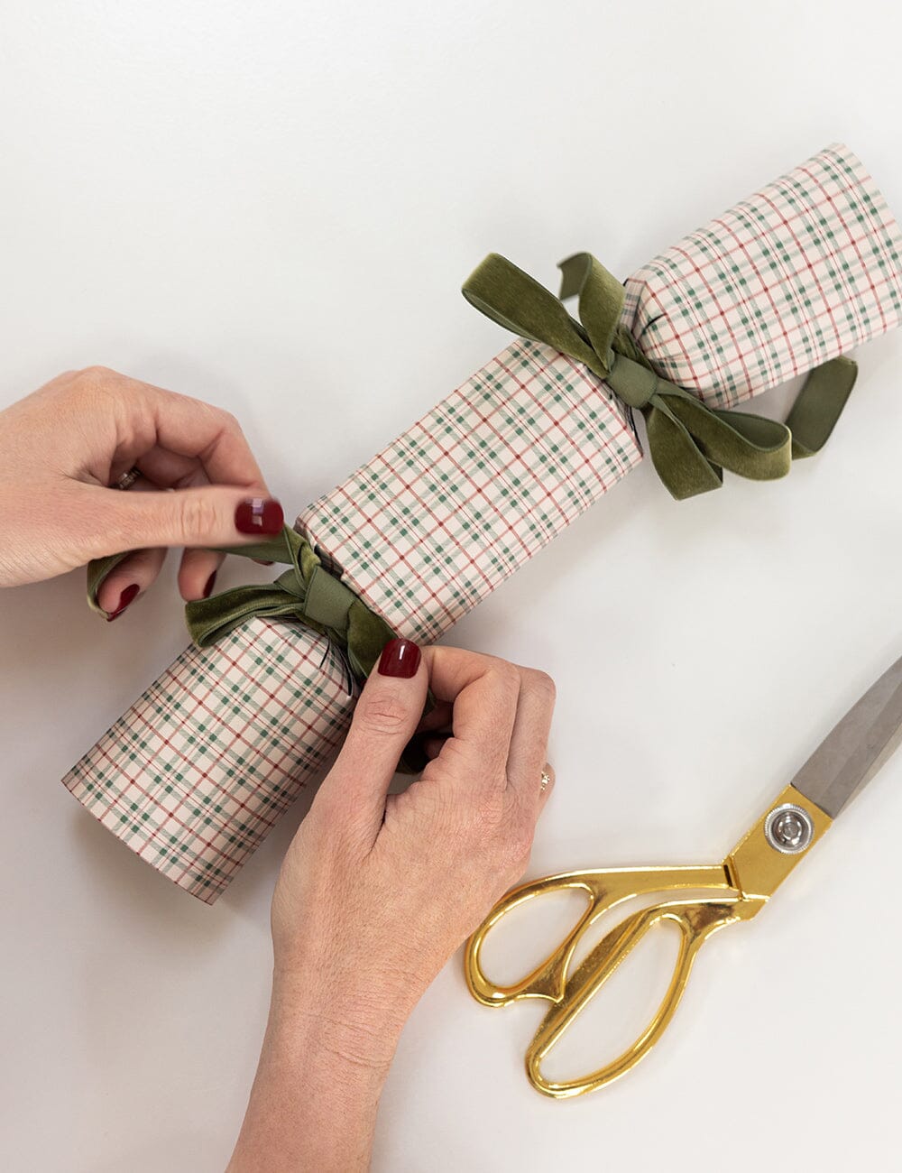 Olive Green Velvet Ribbon 10 Meters