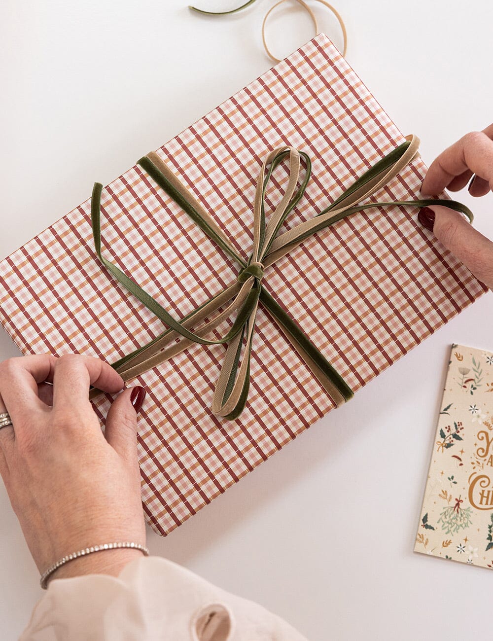 Olive Green Velvet Ribbon 6mm 10 Meters Velvet Ribbon Bespoke Letterpress 