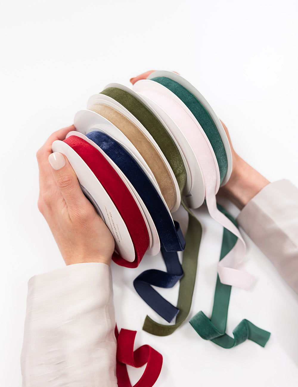 Spruce Velvet Ribbon 10 Meters