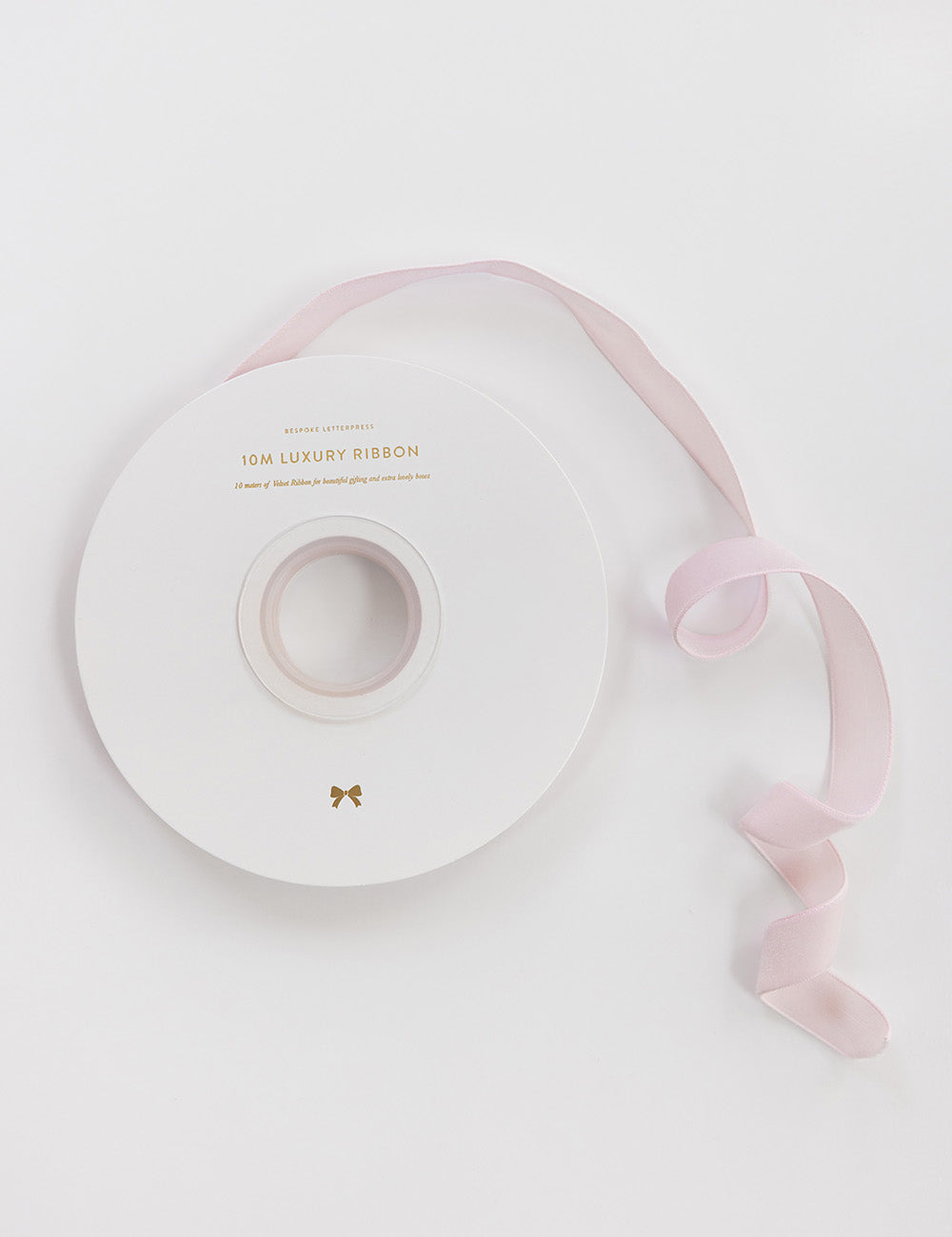 Blush Velvet Ribbon 10 Metres