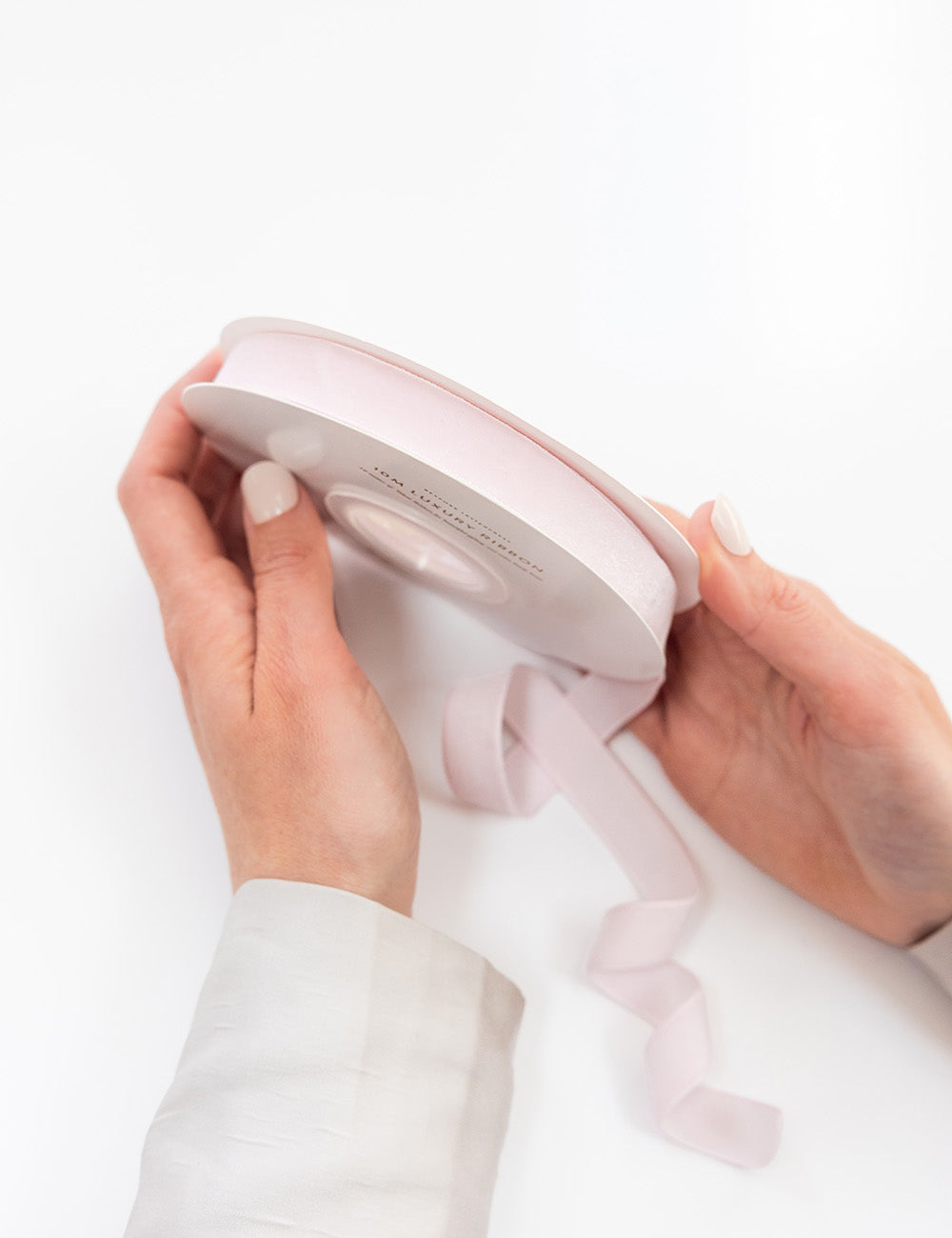Blush Velvet Ribbon 10 Metres