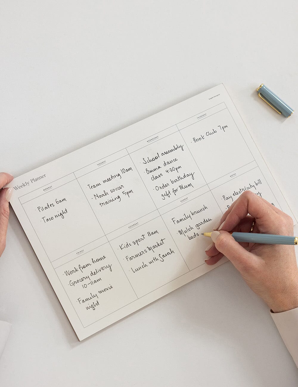 Weekly Fridge Planner
