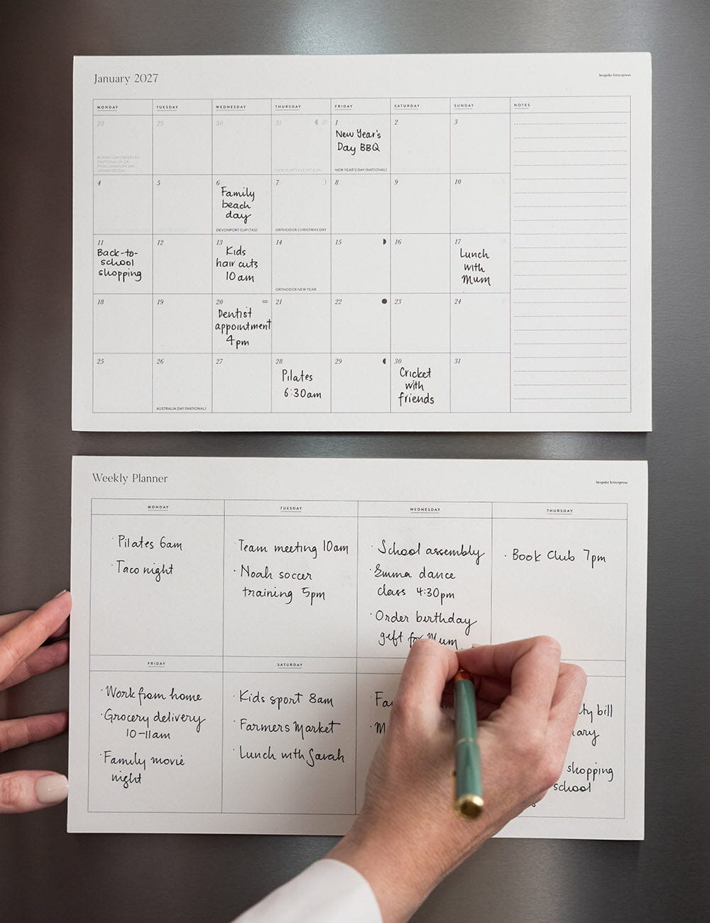 Weekly Fridge Planner
