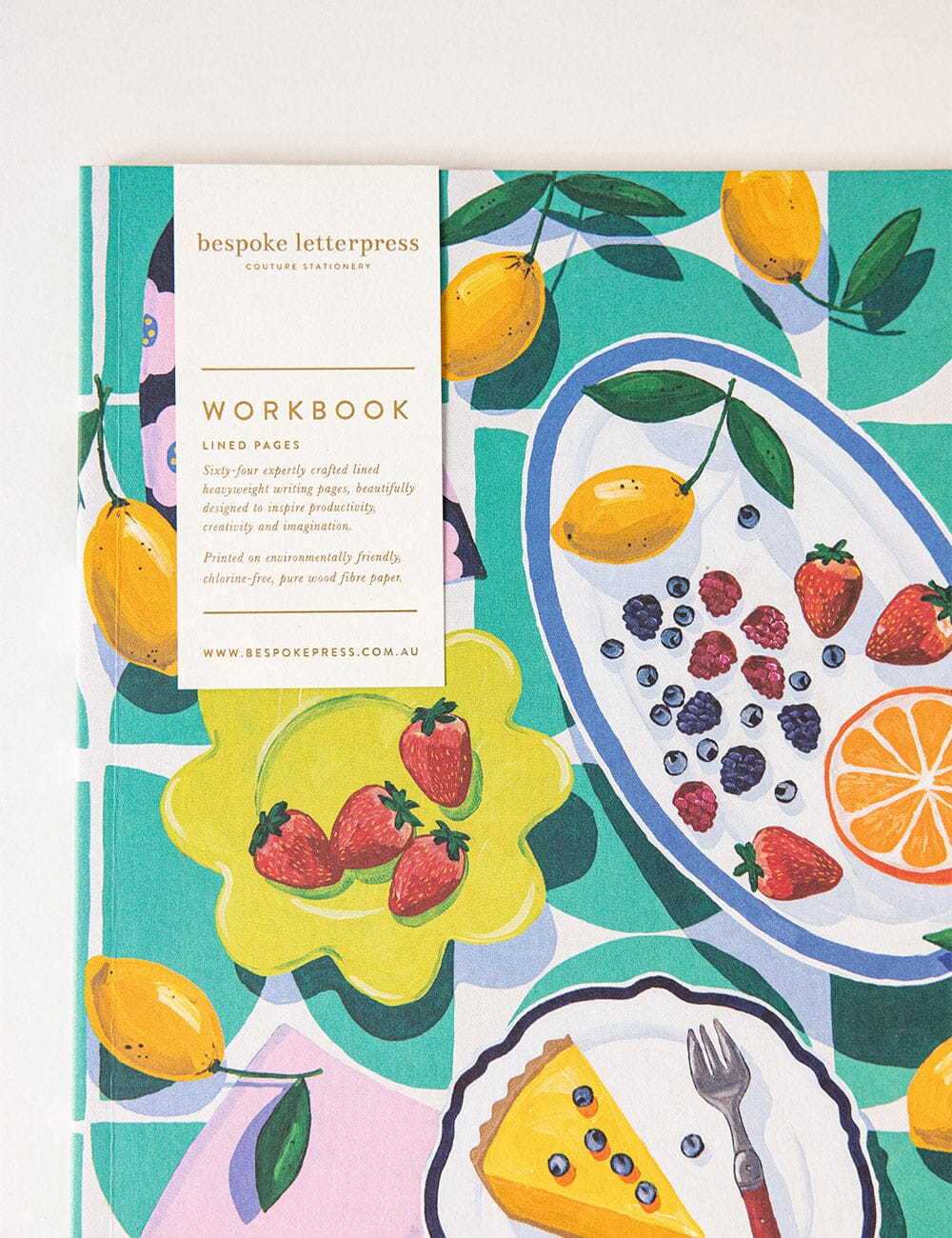 Lemon Tart and berries Workbook