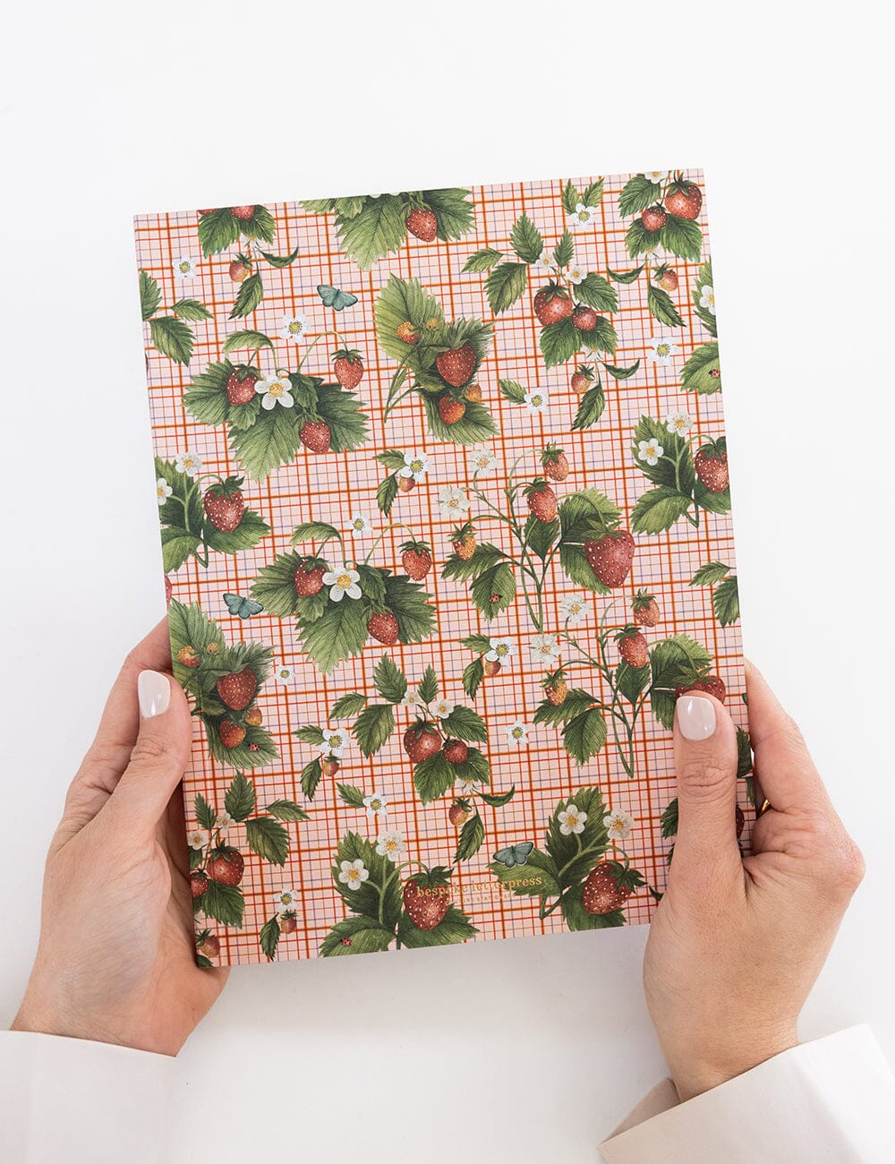 Strawberries Workbook Workbook Bespoke Letterpress 